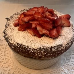 Café Jacqueline signature dishes Shiitake
Chocolate Soufflé
Grand Marnier Soufflé